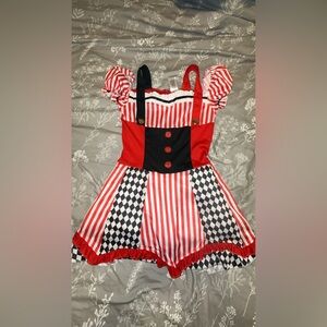 Women Clown Dress & Accessories